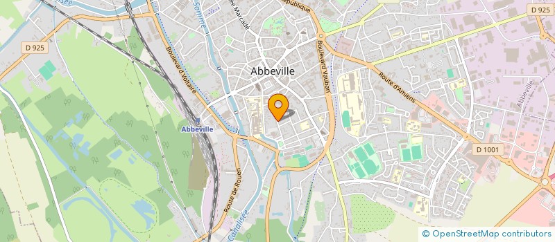localisation de l'entreprise MADAME ROSELYNE HAIGNERE à ABBEVILLE