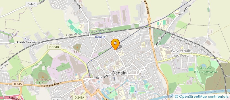 localisation de l'entreprise MADAME ROSELYNE HEBANT à DENAIN