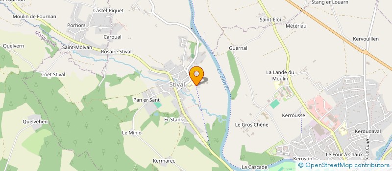 localisation de l'entreprise MADAME ROSELYNE HEMON  PONTIVY