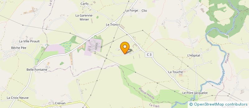 localisation de l'entreprise MADAME ROSELYNE JAFFRAIN à PLAINE-HAUTE