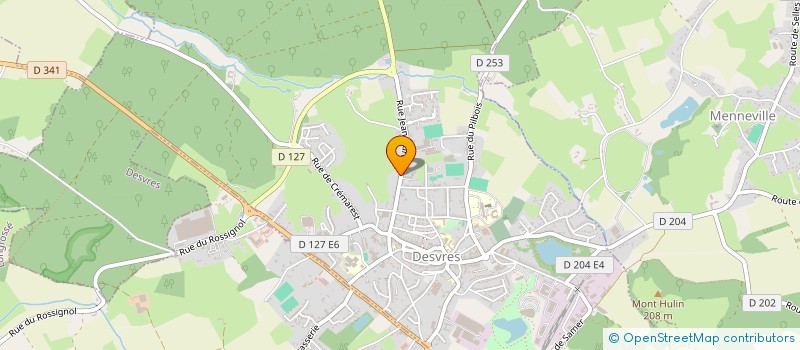 localisation de l'entreprise MADAME ROSELYNE JOUGLEUX  DESVRES