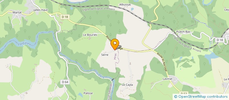 localisation de l'entreprise MADAME ROSELYNE JULHE à YTRAC