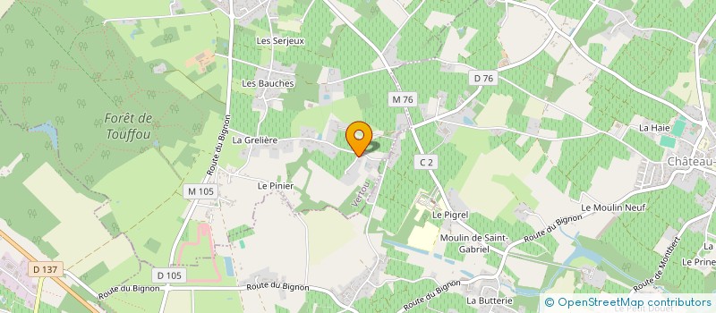 localisation de l'entreprise MADAME ROSELYNE LE PIOUFLE  VERTOU