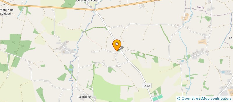 localisation de l'entreprise MADAME ROSELYNE LEMARIE  NOTRE-DAME-DES-LANDES