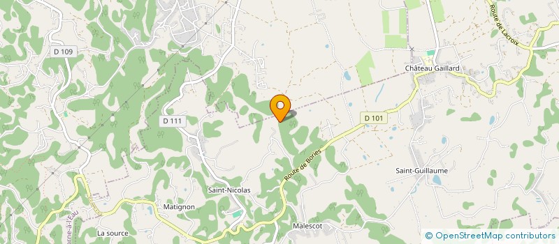 localisation de l'entreprise MADAME ROSELYNE LERUS à LE MOULE