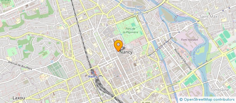 localisation de l'entreprise MADAME ROSELYNE MALYK à NANCY