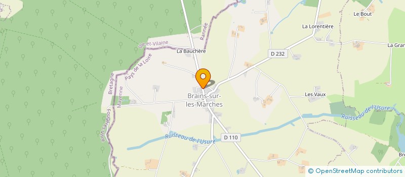 localisation de l'entreprise MADAME ROSELYNE MANCEAU à BRAINS SUR LES MARCHES