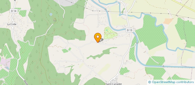 localisation de l'entreprise MADAME ROSELYNE MATHIEU à LE PUY SAINTE REPARADE