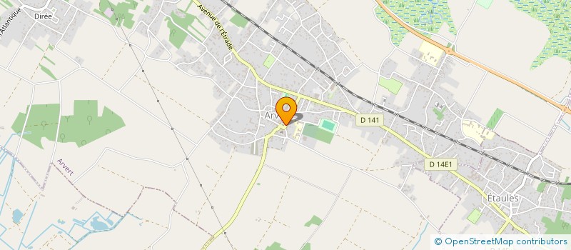 localisation de l'entreprise MADAME ROSELYNE MEMIN  ARVERT