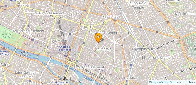 localisation de l'entreprise MADAME ROSELYNE MICHEL  PARIS