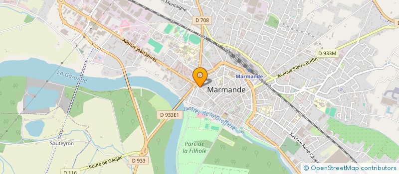 localisation de l'entreprise MADAME ROSELYNE NERE à MARMANDE