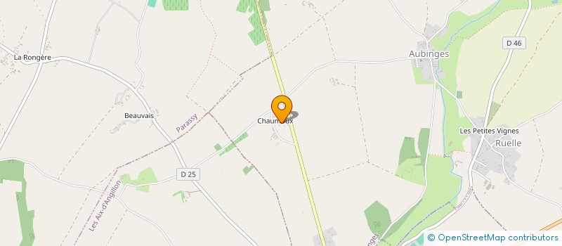 localisation de l'entreprise MADAME ROSELYNE PEZARD  AUBINGES