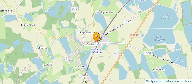 localisation de l'entreprise MADAME ROSELYNE RAMOS à MARLIEUX