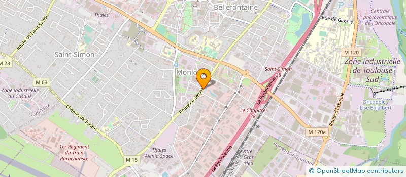localisation de l'entreprise MADAME ROSELYNE RAPOSO à TOULOUSE