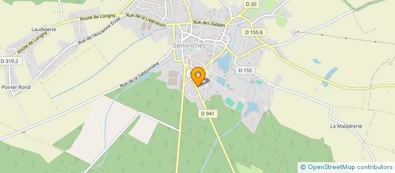 localisation de l'entreprise MADAME ROSELYNE ROMET à SENONCHES