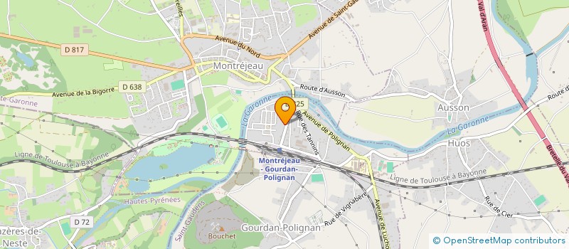 localisation de l'entreprise MADAME ROSELYNE SI MANSOUR  GOURDAN-POLIGNAN