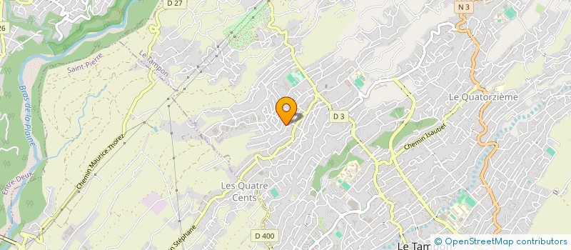 localisation de l'entreprise MADAME ROSELYNE SIMONE  LE TAMPON