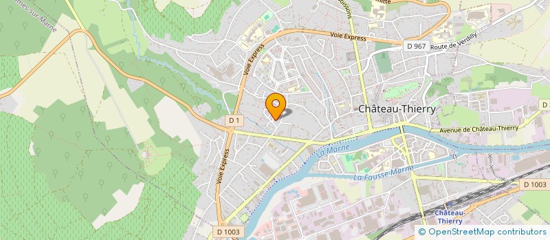 localisation de l'entreprise MADAME ROSELYNE TORCQ à CHATEAU-THIERRY