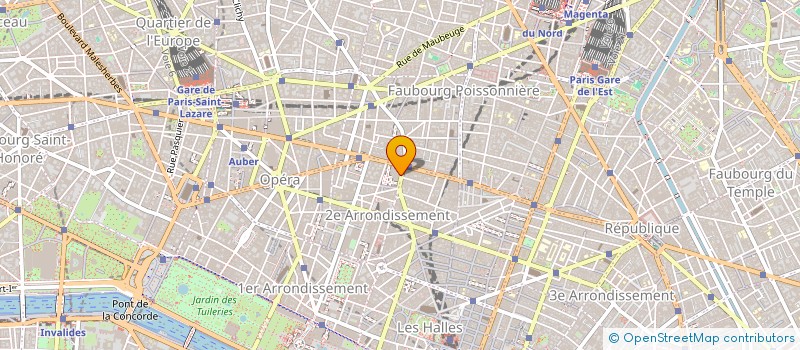 localisation de l'entreprise MADAME ROSEMARIE LA VAULLEE à PARIS