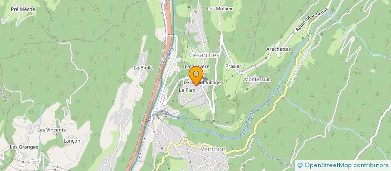 localisation de l'entreprise MADAME ROSEMARIE LEGER  CESARCHES