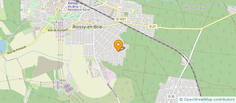 localisation de l'entreprise MADAME ROSEMARIE PEREGOVITS à ROISSY-EN-BRIE