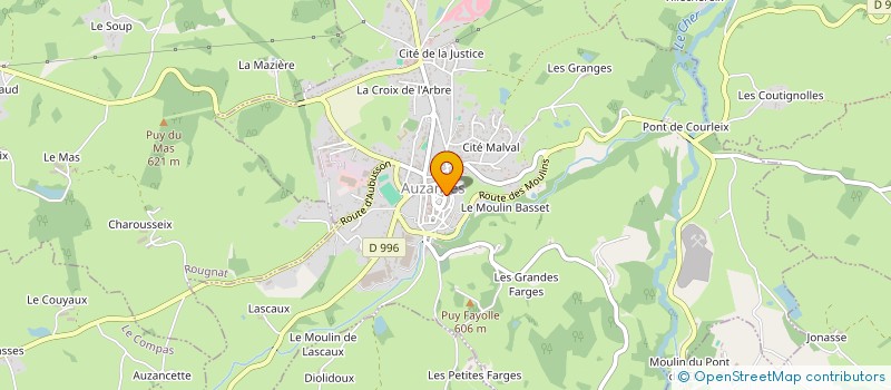 localisation de l'entreprise MADAME ROSEMARY BARTON-HANSON à AUZANCES