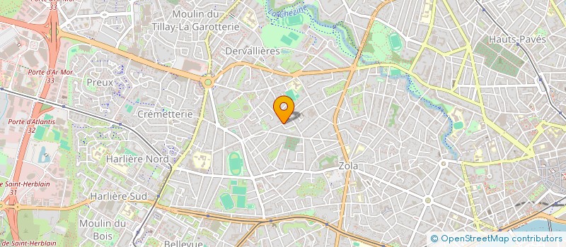 localisation de l'entreprise MADAME ROSEMARY CLARKE à NANTES