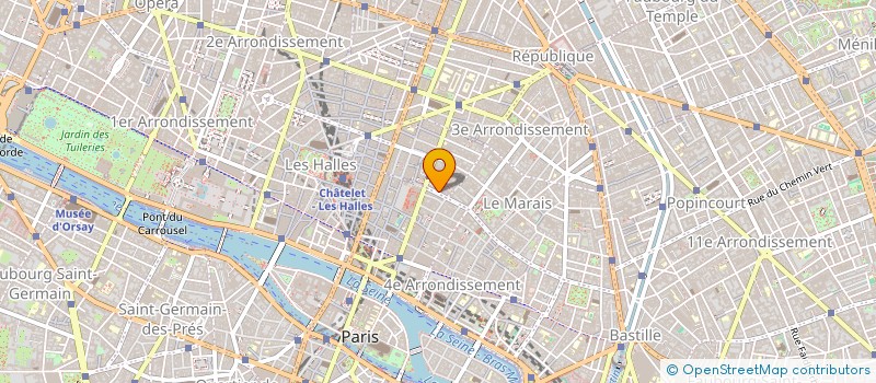 localisation de l'entreprise MADAME ROSEMARY CRUZ CECCON  PARIS