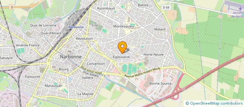 localisation de l'entreprise MADAME ROSEMARY GARCIA à NARBONNE