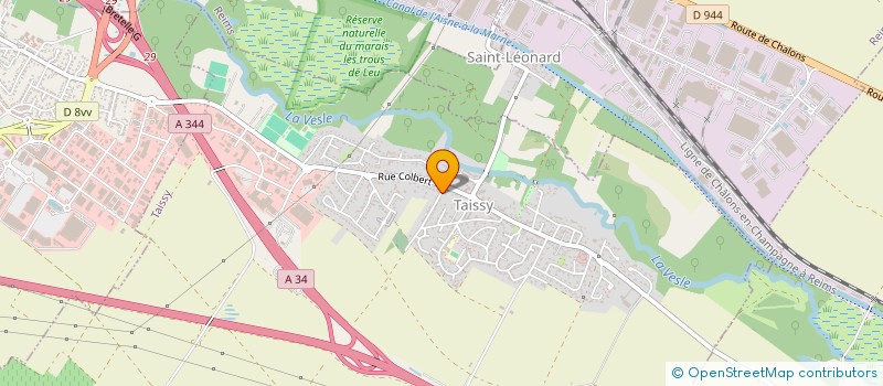 localisation de l'entreprise MADAME ROSEMARY GHOSE  TAISSY