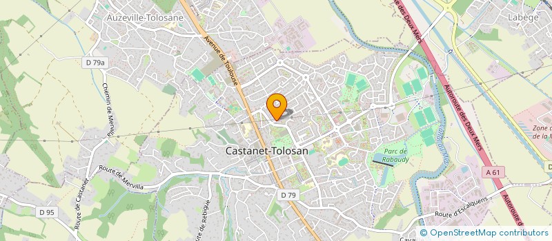 localisation de l'entreprise MADAME ROSEMARY WARD à CASTANET-TOLOSAN