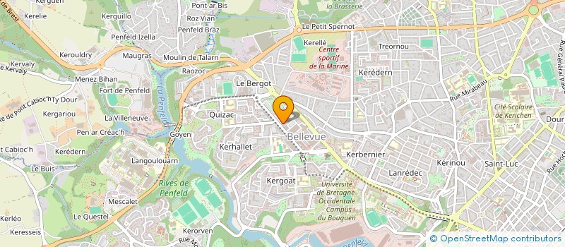 localisation de l'entreprise MADAME ROSEMIE FLORISTIN-DESIR à BREST
