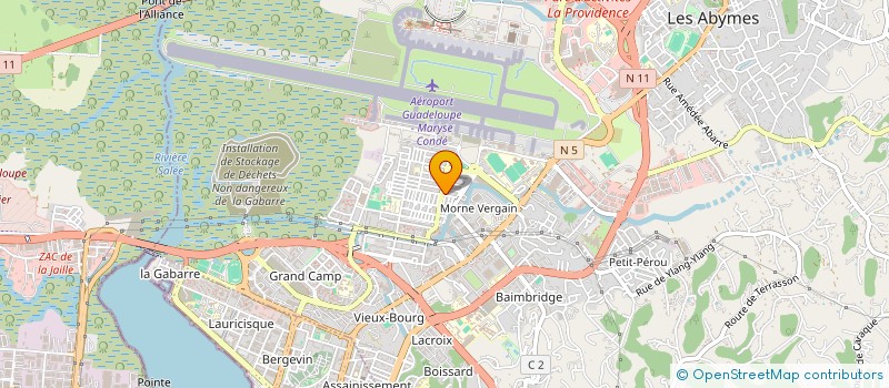 localisation de l'entreprise MADAME ROSEMITHE FRANCILLON  LES ABYMES