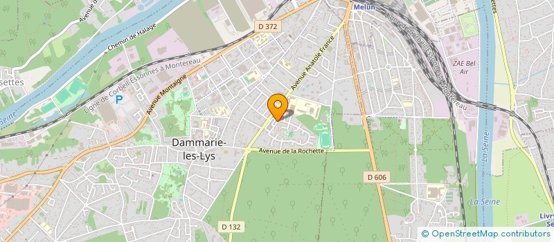 localisation de l'entreprise MADAME ROSEMONDE ADJAHOSSOU à DAMMARIE-LES-LYS