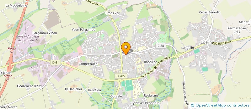 localisation de l'entreprise MADAME ROSEMONDE BAH  BRIEC