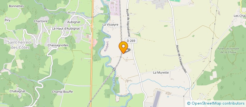 localisation de l'entreprise MADAME ROSEMONDE DARCIS  AMBERT