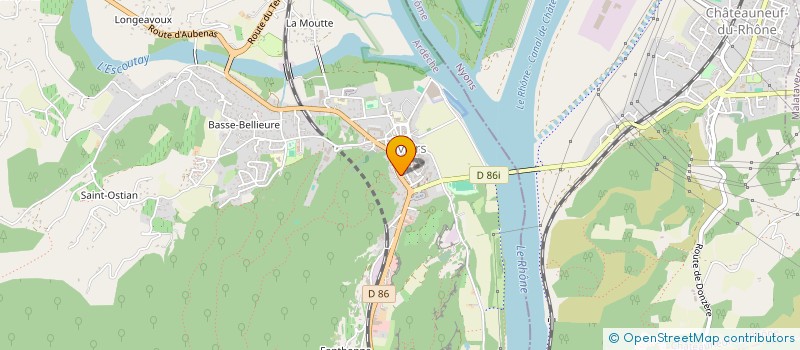 localisation de l'entreprise MADAME ROSEMONDE RUIZ  VIVIERS