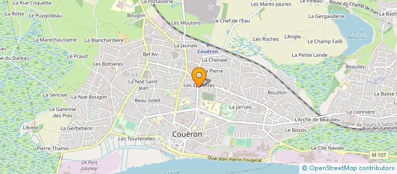 localisation de l'entreprise MADAME ROSENN KEREVER à NANTES