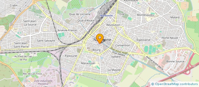 localisation de l'entreprise MADAME ROSETTA ALFANO à NARBONNE