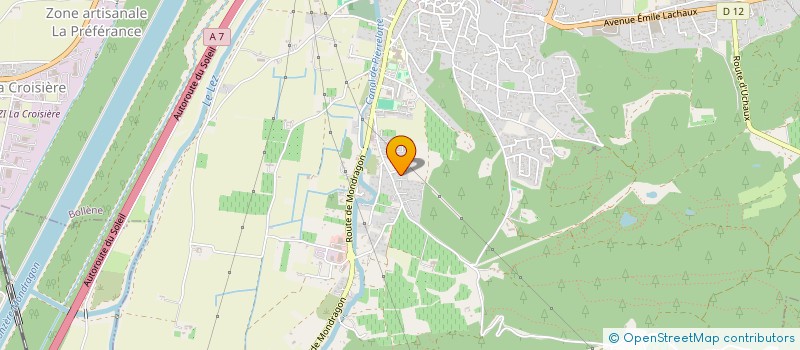 localisation de l'entreprise MADAME ROSETTA LADISA  BOLLENE