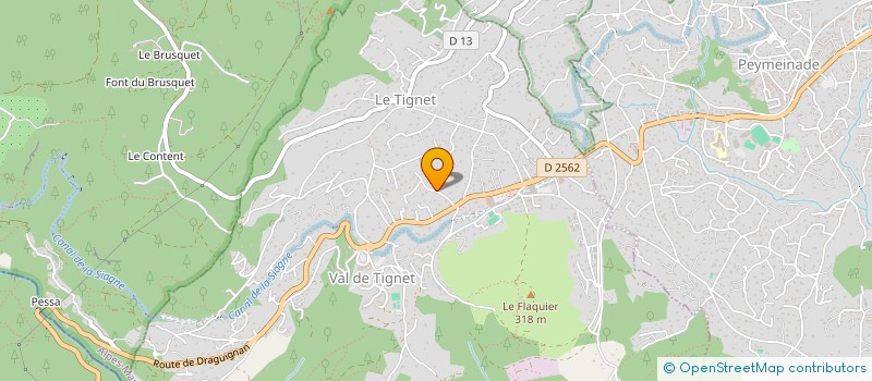 localisation de l'entreprise MADAME ROSETTA LOMBARDO à LE TIGNET