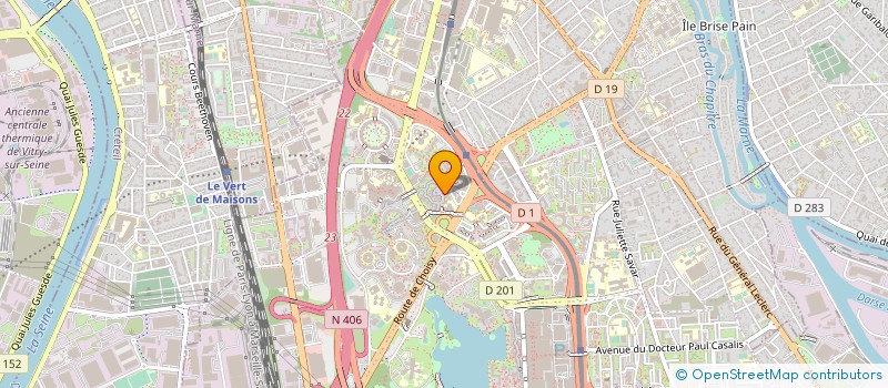 localisation de l'entreprise MADAME ROSETTE AMSELLEM  CRETEIL