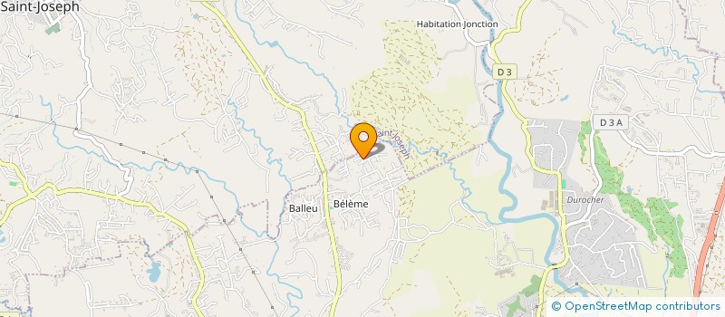 localisation de l'entreprise MADAME ROSETTE BELLASSEE  LE LAMENTIN