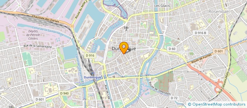 localisation de l'entreprise MADAME ROSETTE BULWA  DUNKERQUE