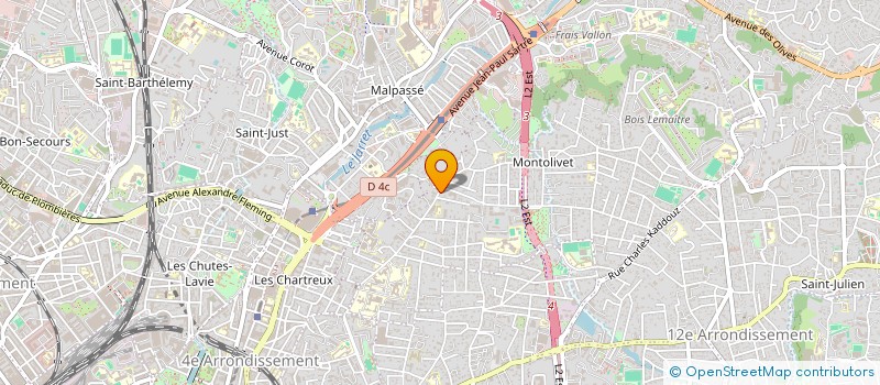 localisation de l'entreprise MADAME ROSETTE CAZELLES à MARSEILLE
