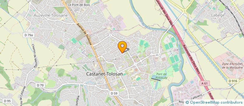 localisation de l'entreprise MADAME ROSETTE EDA OBAM à CASTANET-TOLOSAN