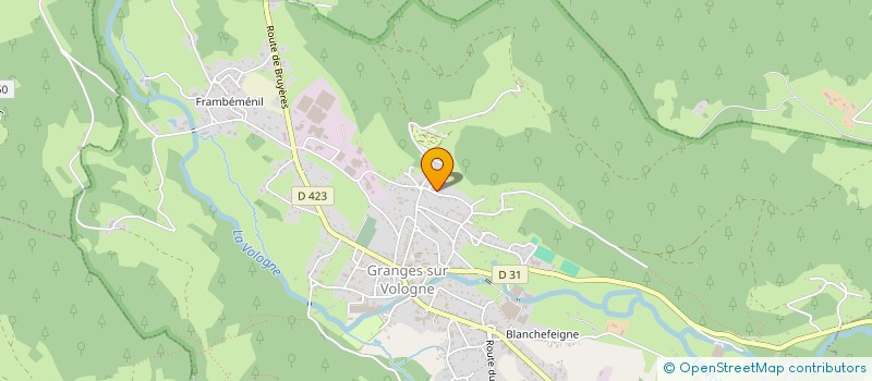 localisation de l'entreprise MADAME ROSETTE FINANCE  GRANGES-AUMONTZEY