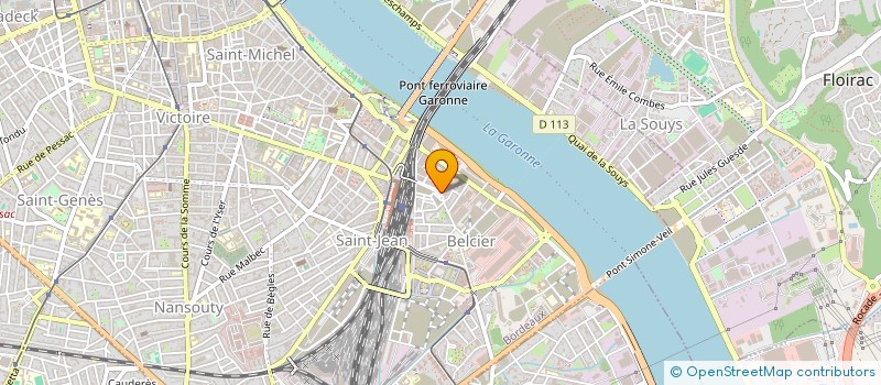 localisation de l'entreprise MADAME ROSETTE NKOUMOU BENGONO à BORDEAUX