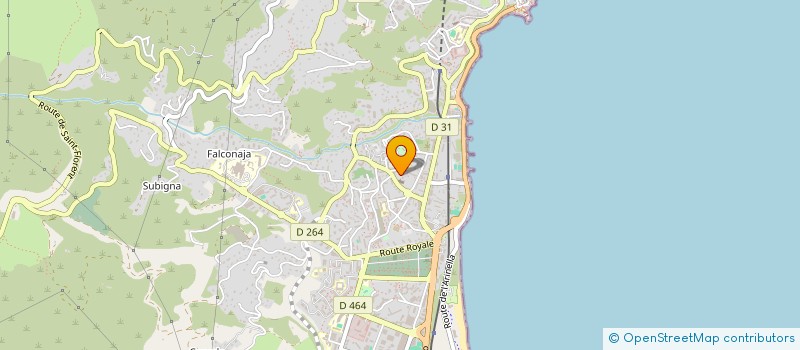 localisation de l'entreprise MADAME ROSETTE OLIVIERI à BASTIA