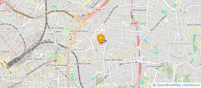 localisation de l'entreprise MADAME ROSETTE TEBOUL à MARSEILLE